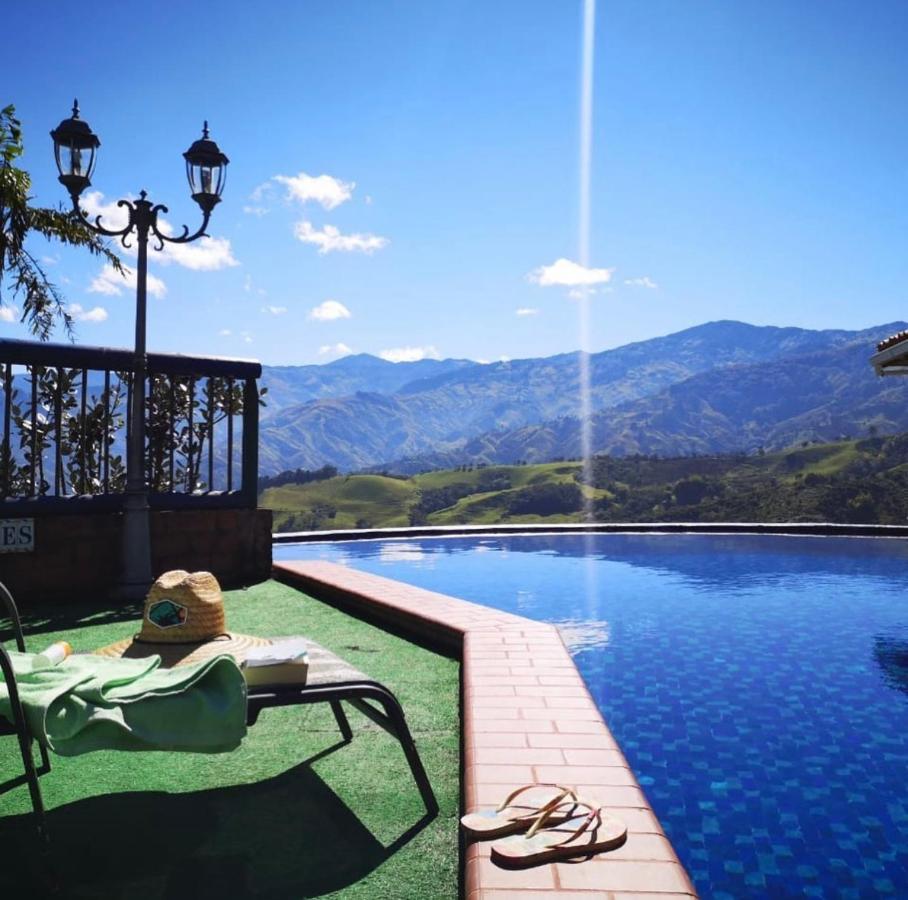 Castillo De Cascadas Finca Hotel Саламина Экстерьер фото