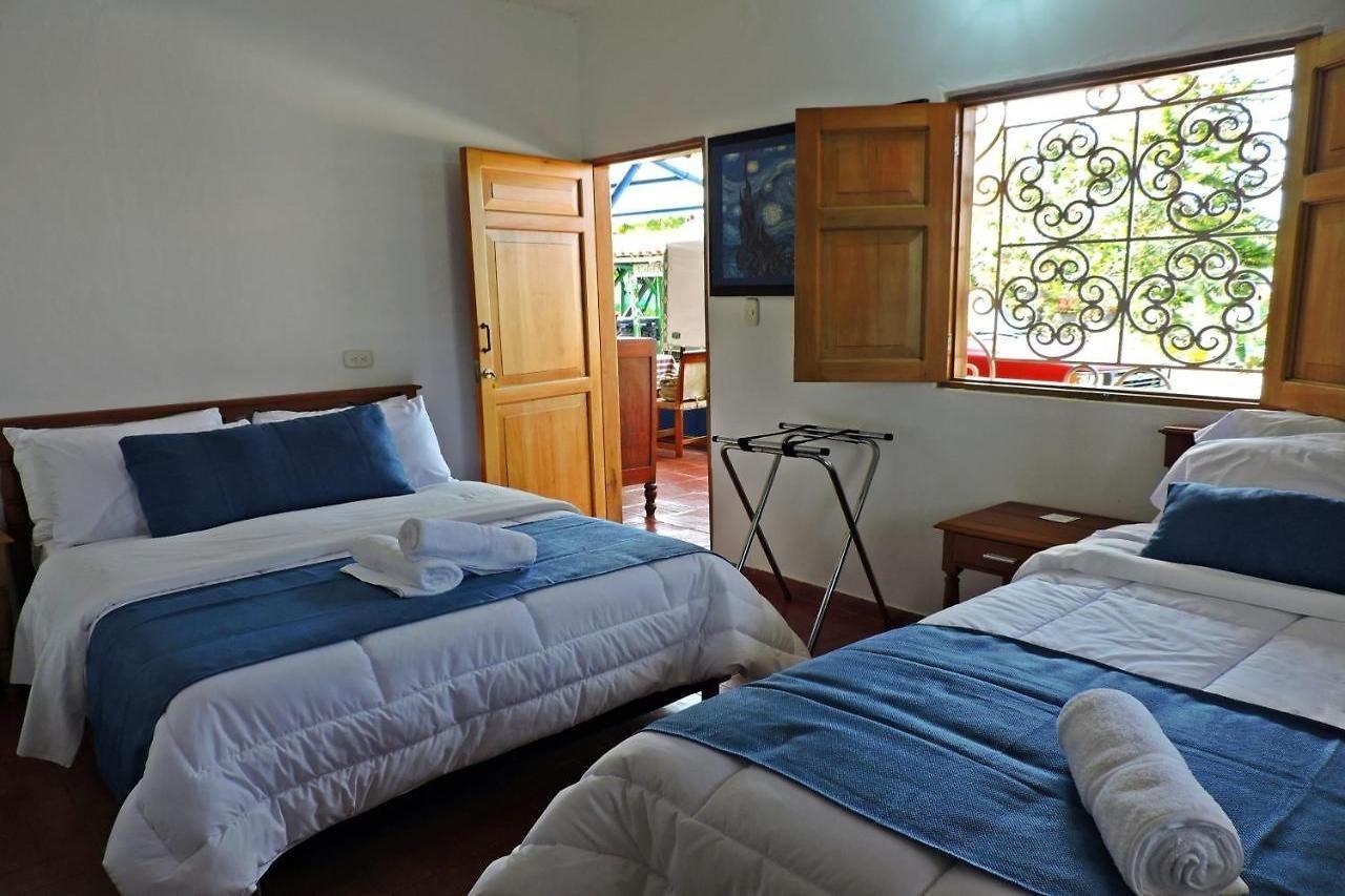 Castillo De Cascadas Finca Hotel Саламина Экстерьер фото